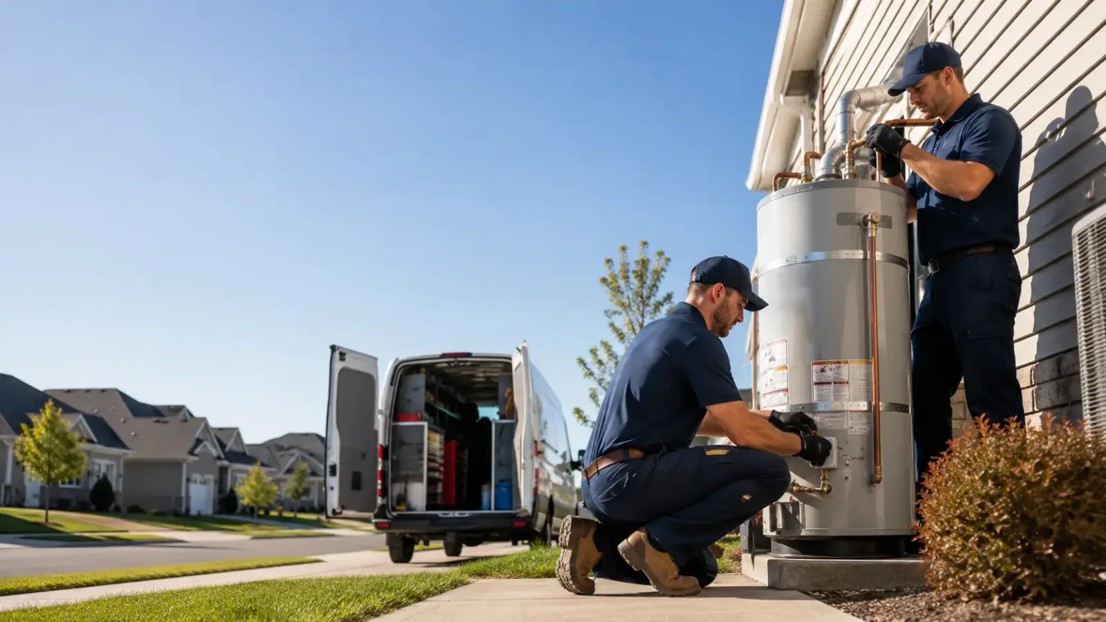 Water Heater Installation in Colton, OH